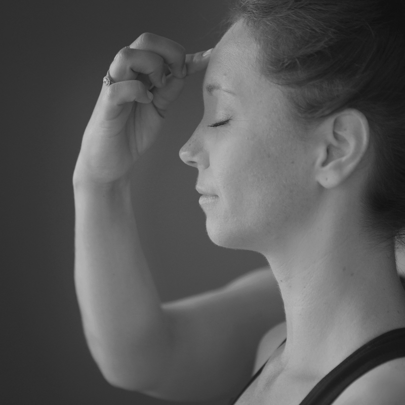 Woman using MFR
